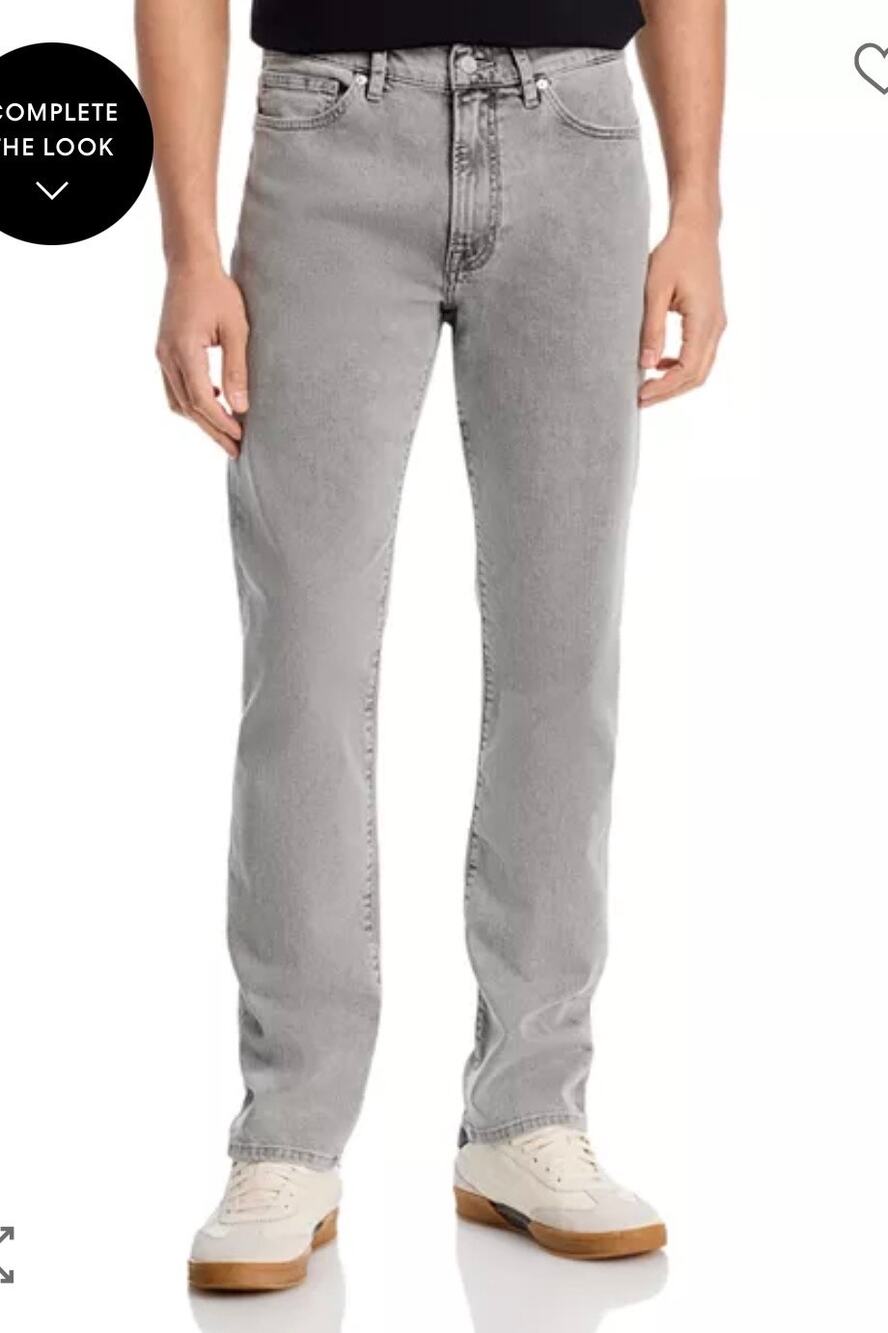 Frame Denim L'Homme Slim Fit Denim Jeans Gray 29